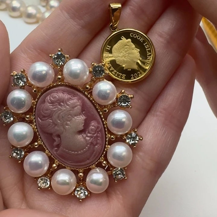 未镶嵌淡水珍珠颈饰