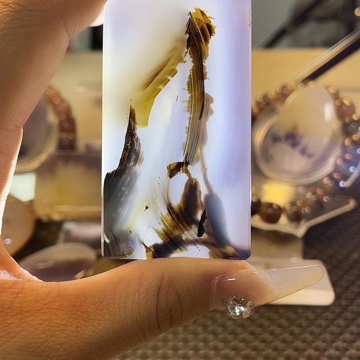 超***哥玛瑙/玉髓未镶嵌颈饰