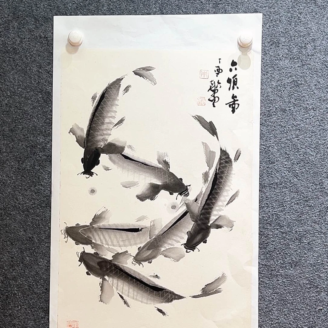 国画纯手绘系列画心
