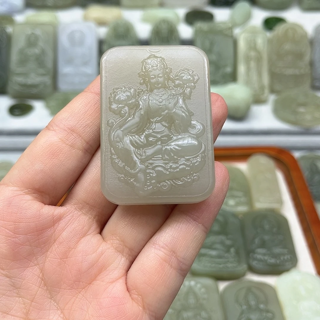 和田玉颈饰未镶嵌琳*主