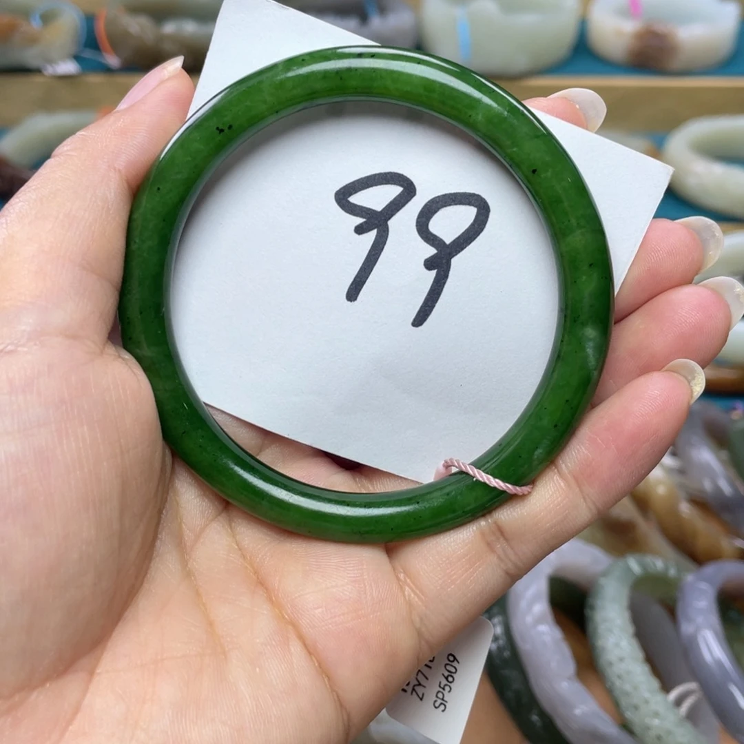 未镶嵌手镯和田玉圈口60