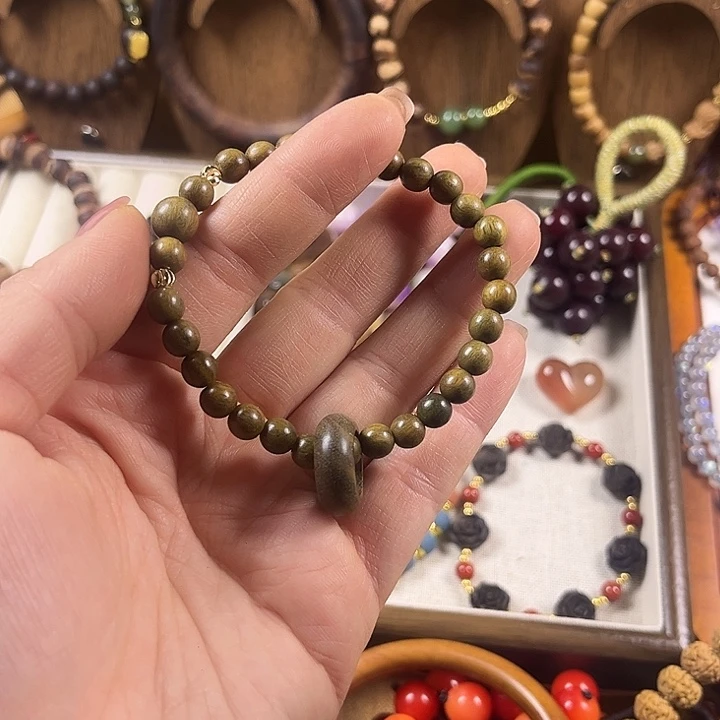 维腊木（绿檀）手串/手链绿檀