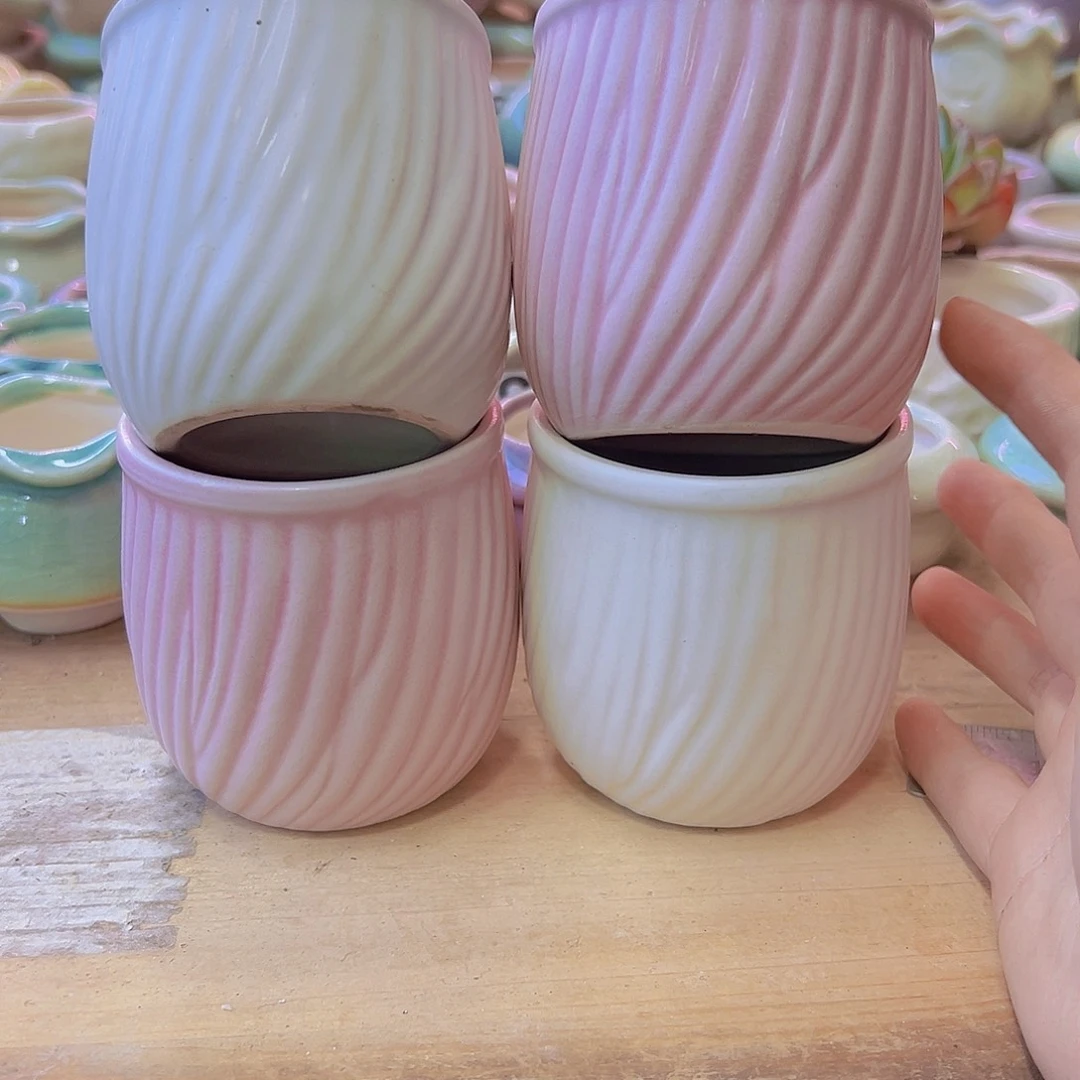 陶瓷花盆当场满12包邮