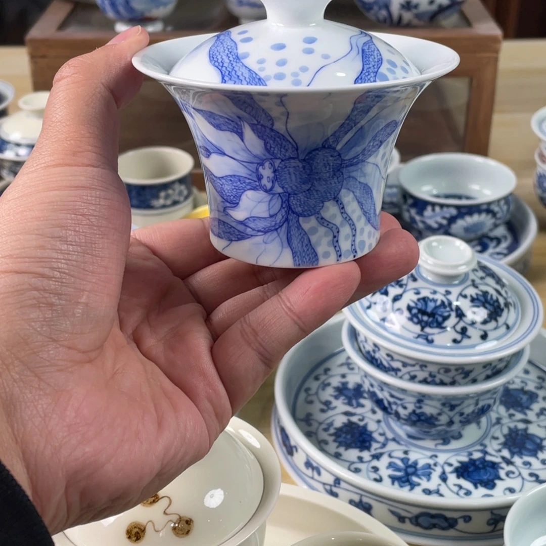 景德镇手工手绘茶具