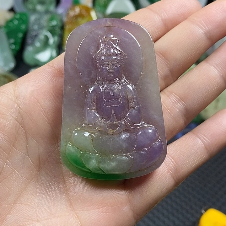 吊坠紫金钵盂菩提