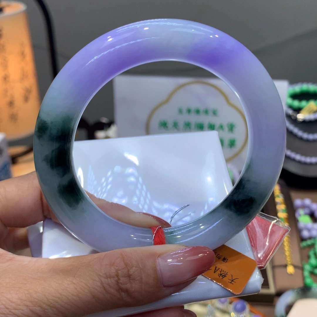 翡翠未镶嵌颈饰圆条59