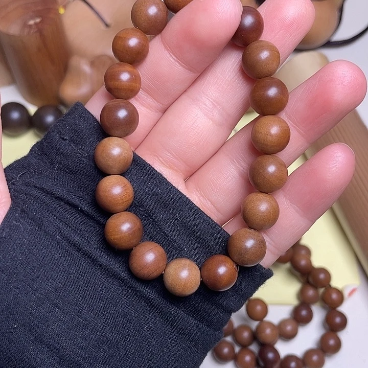 檀香木手串/手链老山檀香1.0/19土埋料