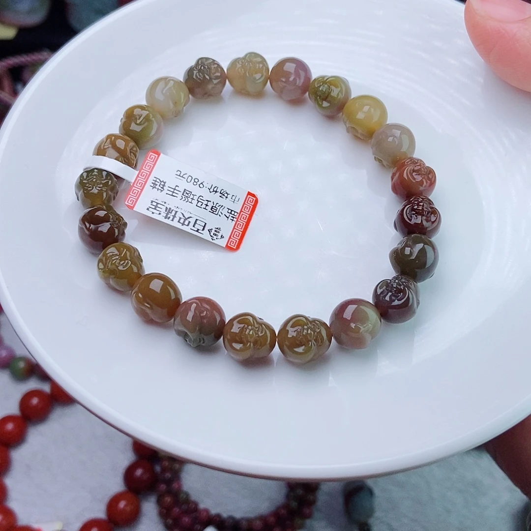 未镶嵌石英质玉（盐源）珠宝半成品