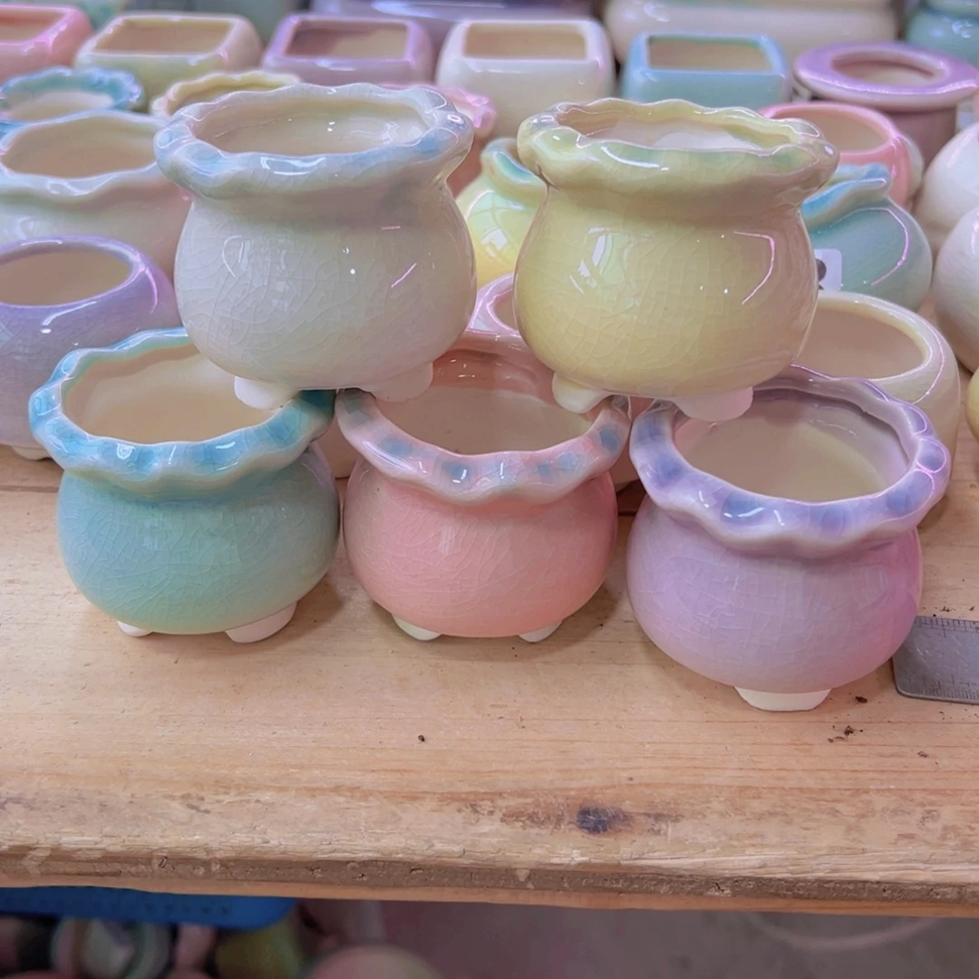 陶瓷花盆当场凑满12包邮