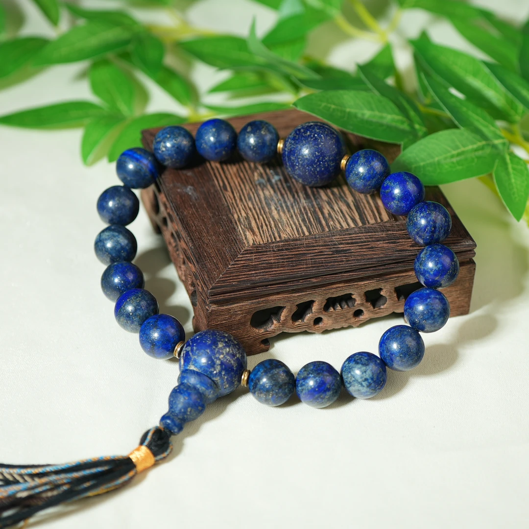 民国青金石十八子【华豫之门】AAGTY241229018