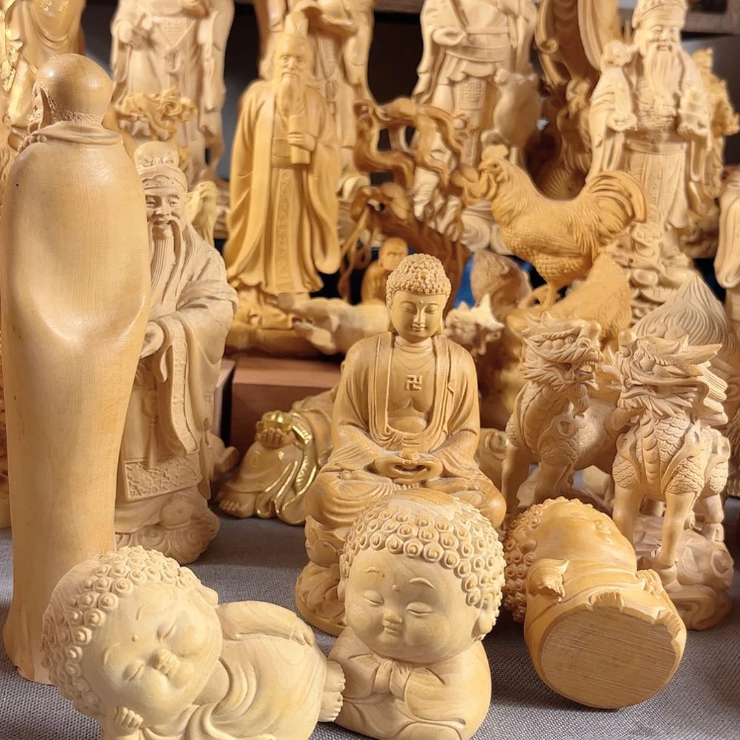 黄杨木简****8小叶黄杨宝宝佛