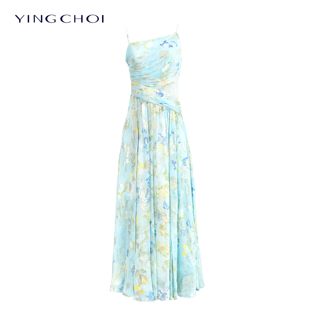 【设计师品牌】YINGCHOI 2025 新款 蕾丝镂空连衣裙 32714