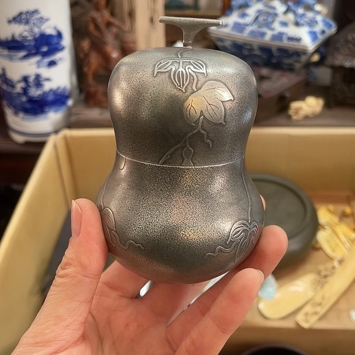 锡中古工艺品摆件