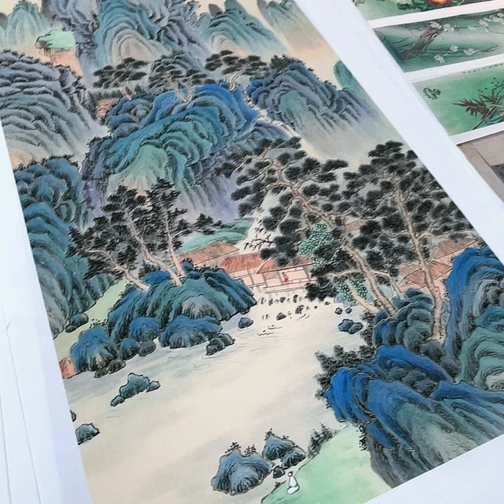 国画书画描金拓染金石传拓手写