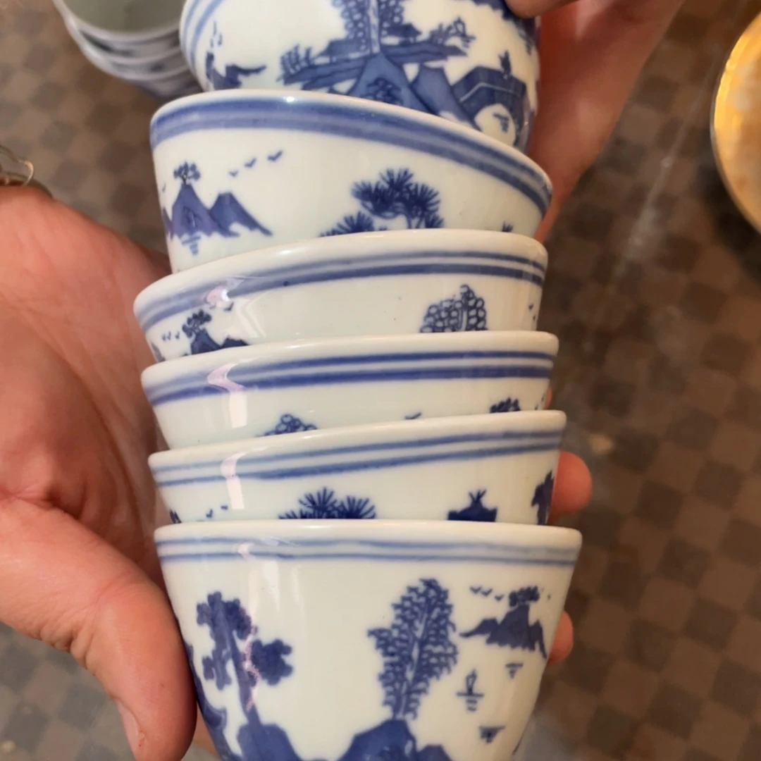 【闪购商品】景德镇陶瓷现代工艺景德镇陶瓷现代工艺6个