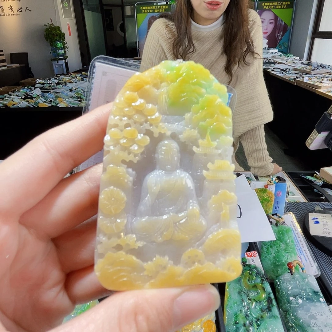 颈饰未镶嵌翡翠翡翠