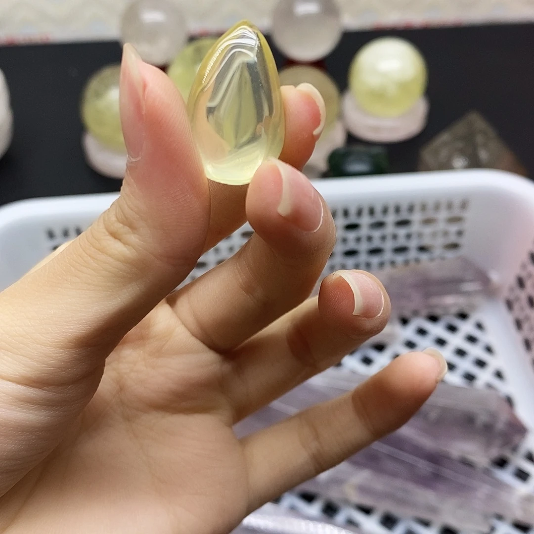 未镶嵌水晶珠宝半成品318水晶石