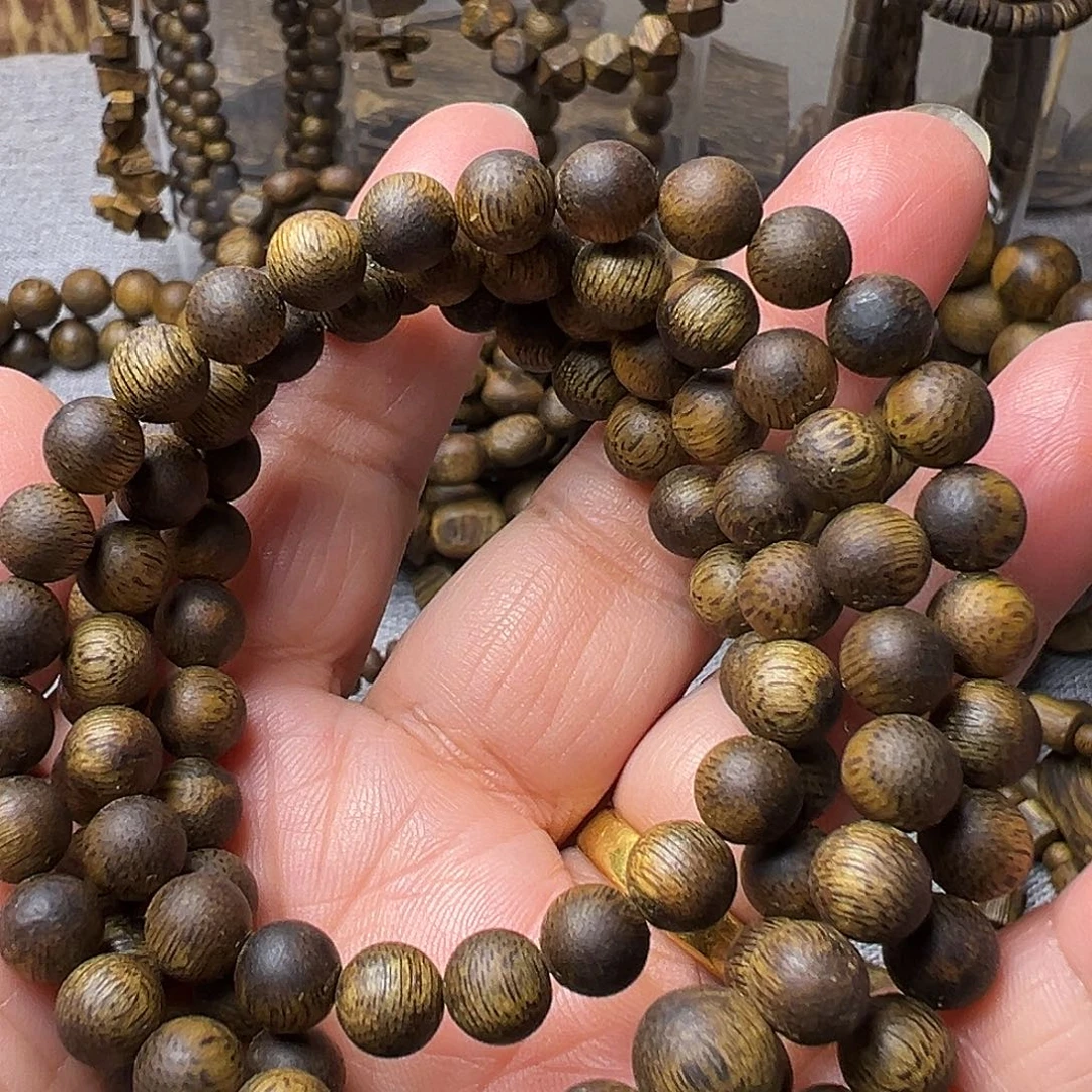 *****沉香沉香碎屑沉香沉香奇楠卡0.7多圈/21克