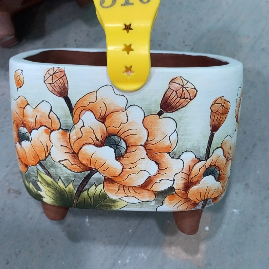 花盆紫砂水晶花盆310瑕疵
