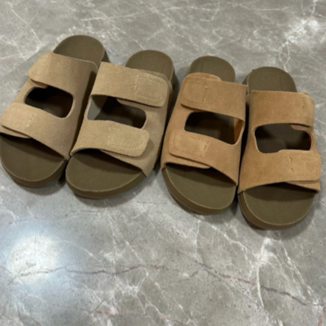 PanPan【牛反绒】【很好穿的勃肯拖鞋】