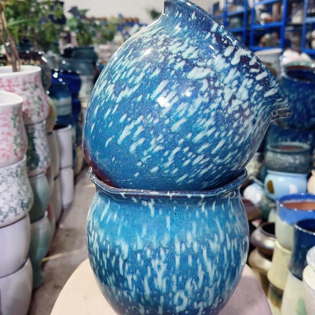 花盆紫砂高20口19……