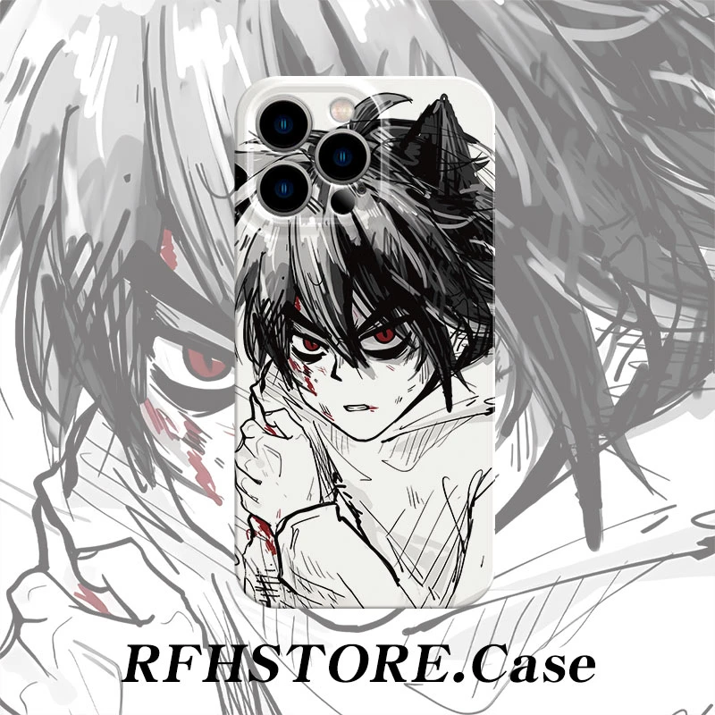 ZMGX伤痕伍六七适用苹果16pro菲林手机壳华为P70vivo小米oppo动漫