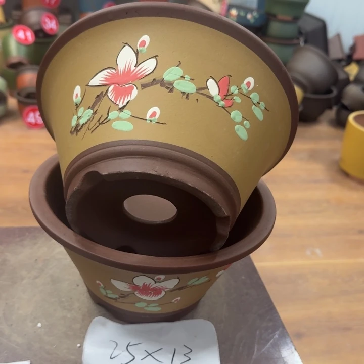 紫砂花盆破损包赔