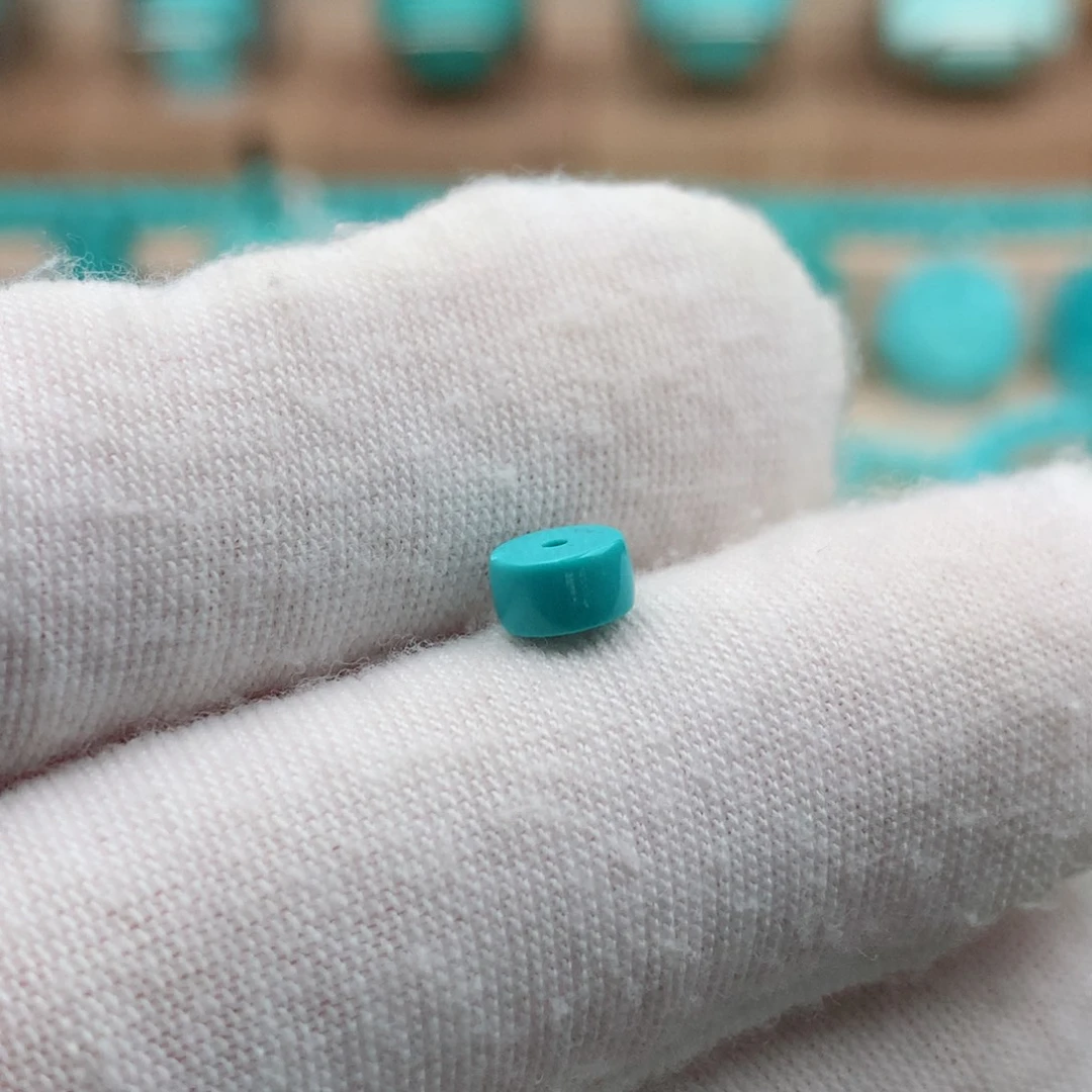 未镶嵌绿松石珠宝奇石5.5mm