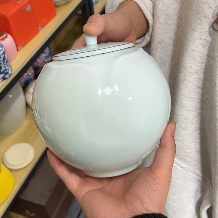 茶叶罐陶瓷家用储物罐瑕疵品介意勿拍