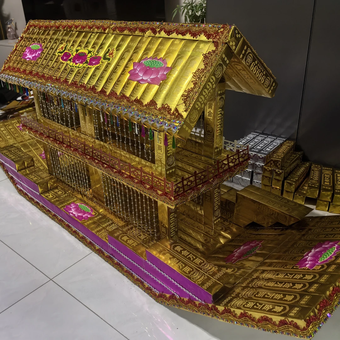 手工DIY必备折纸大金船材料包附带详细教程