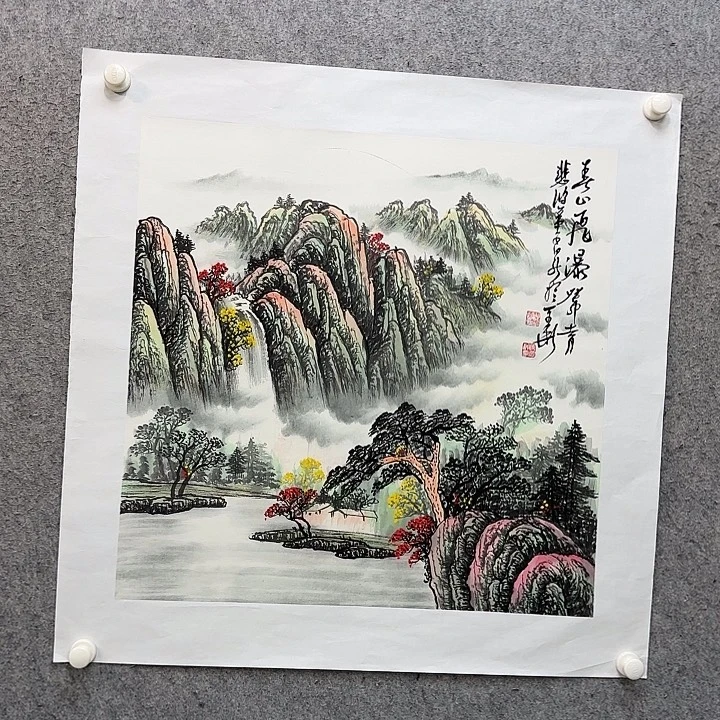 书法作品多次参加