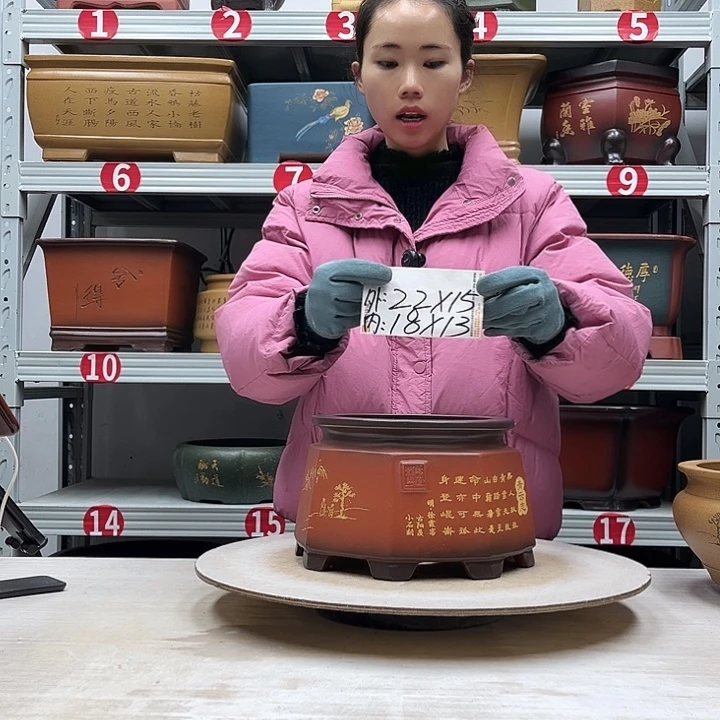 花盆紫砂紫砂花盆