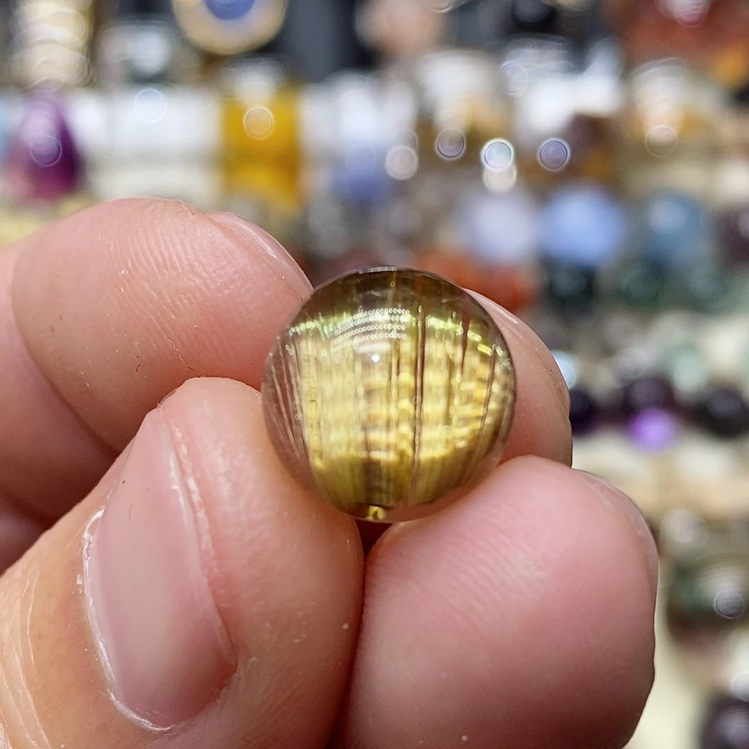 水晶颈饰未镶嵌第****）天然精致水晶单珠