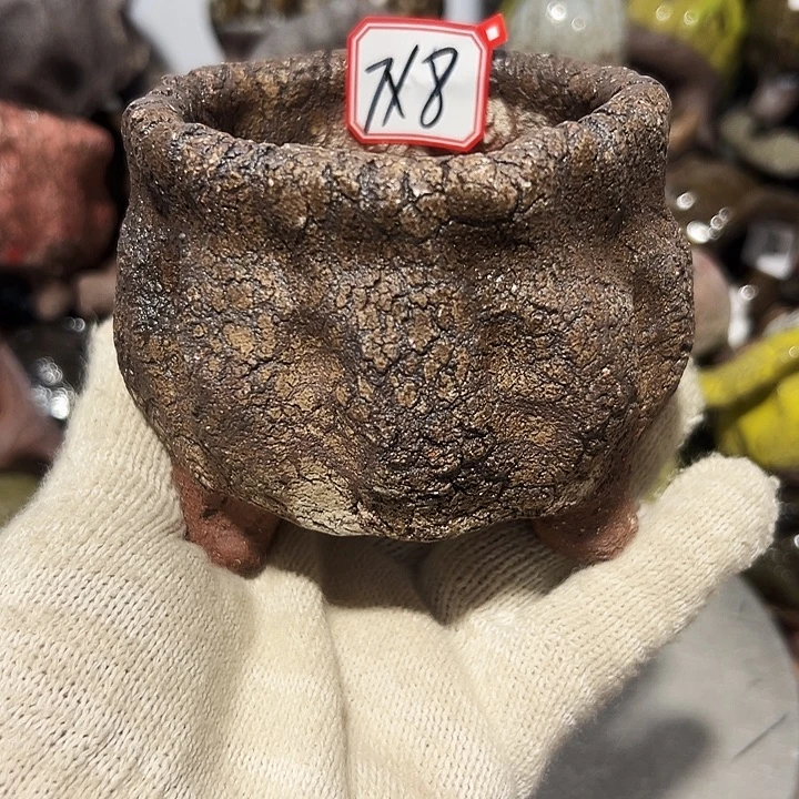 粗陶花盆制作就这样了