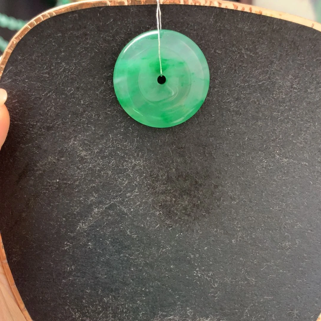 石英质玉未镶嵌吊坠(不含链)