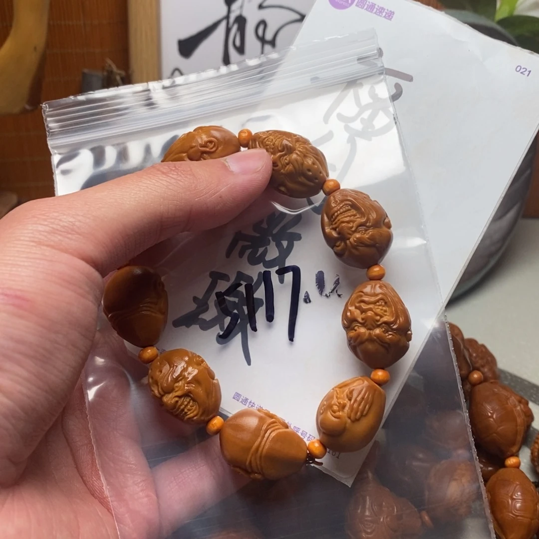 橄榄核手串/手链橄榄核雕工艺手串