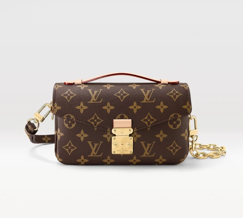 99新 LouisVuitton/路易威登 LV老花小号邮差包 芯片款/通