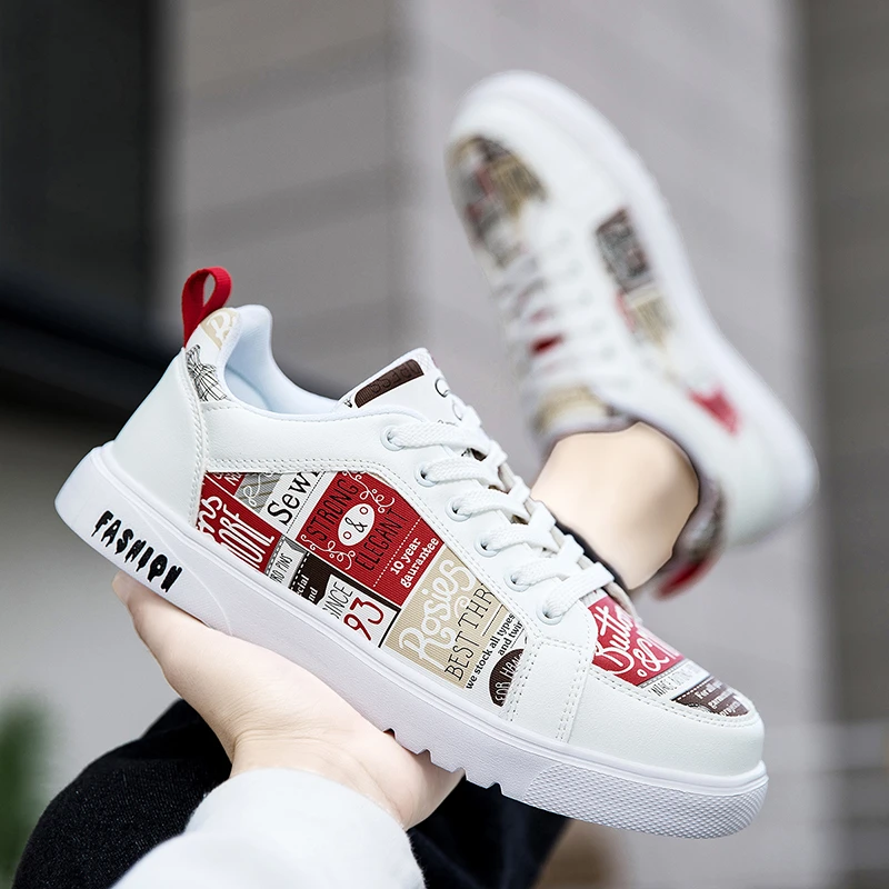 板鞋男鞋帆布鞋时尚百搭休闲鞋小清新低帮英伦透气潮鞋小白鞋