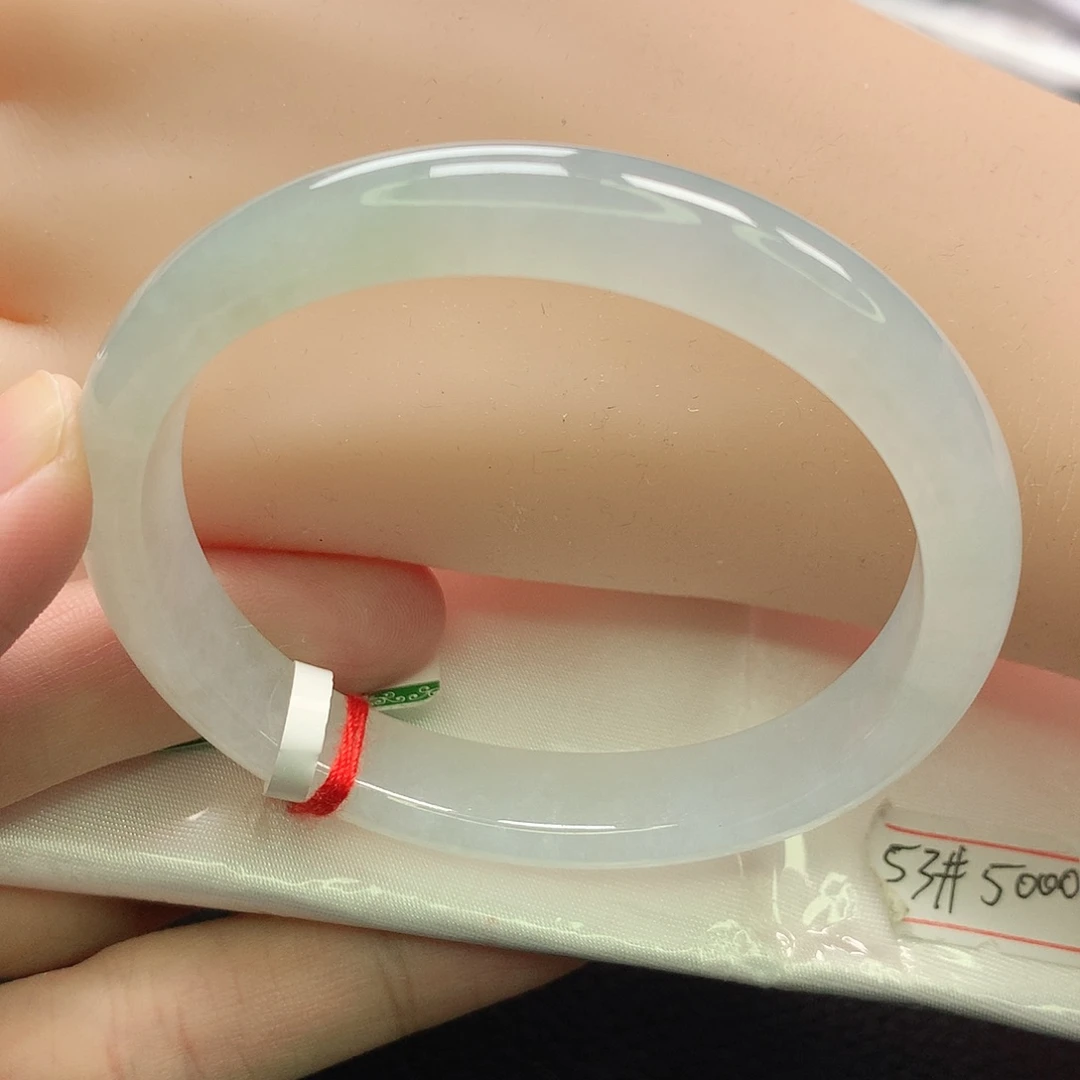 翡翠未镶嵌手镯贵妃53