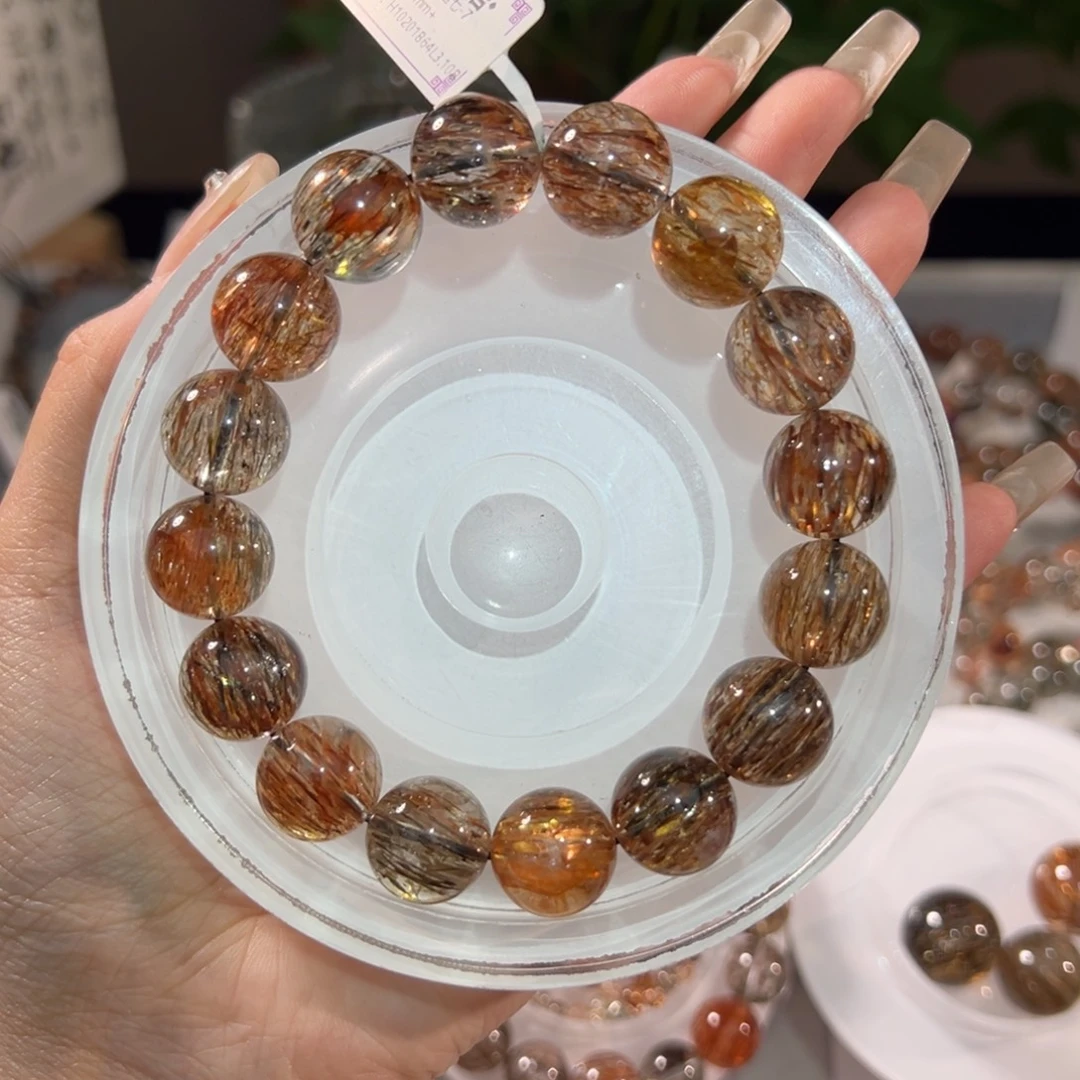 阿***叽水晶未镶嵌手链14m