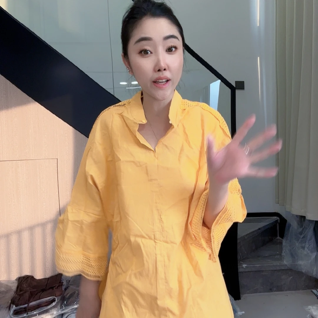 橘色麻料套装5467676649494646