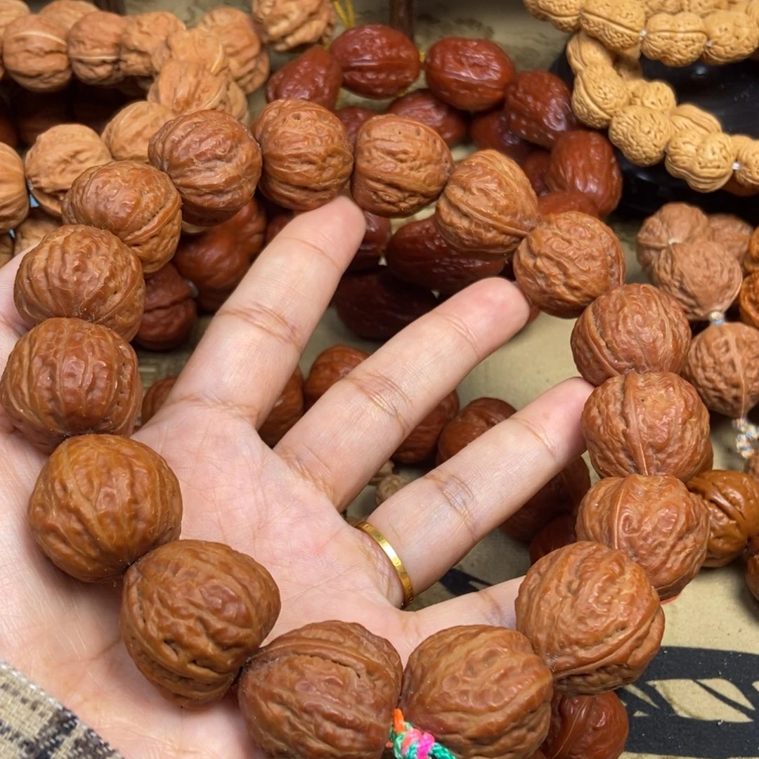 吊坠文玩核桃桃心手持文玩核桃