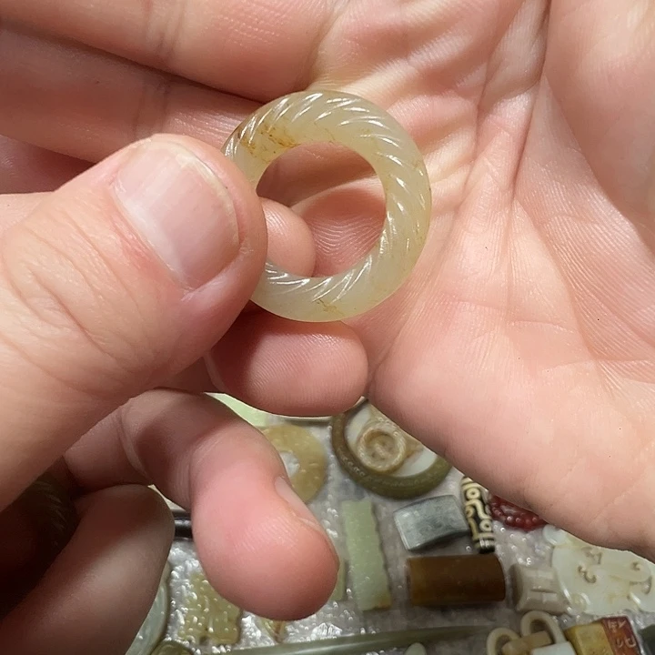 永***馆和田玉（糖玉）未镶嵌挂件