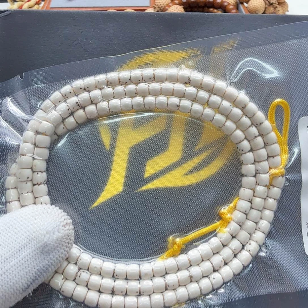 星月菩提吊坠34一物一图白星月数星星5左右108