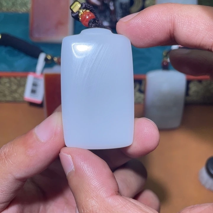 和田玉未镶嵌颈饰J