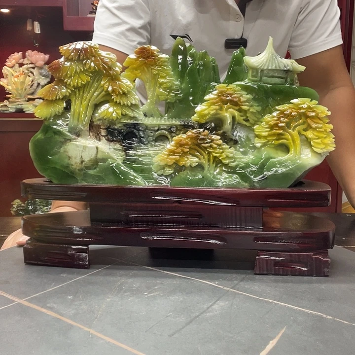 男***m玉家居摆件办公室摆件
