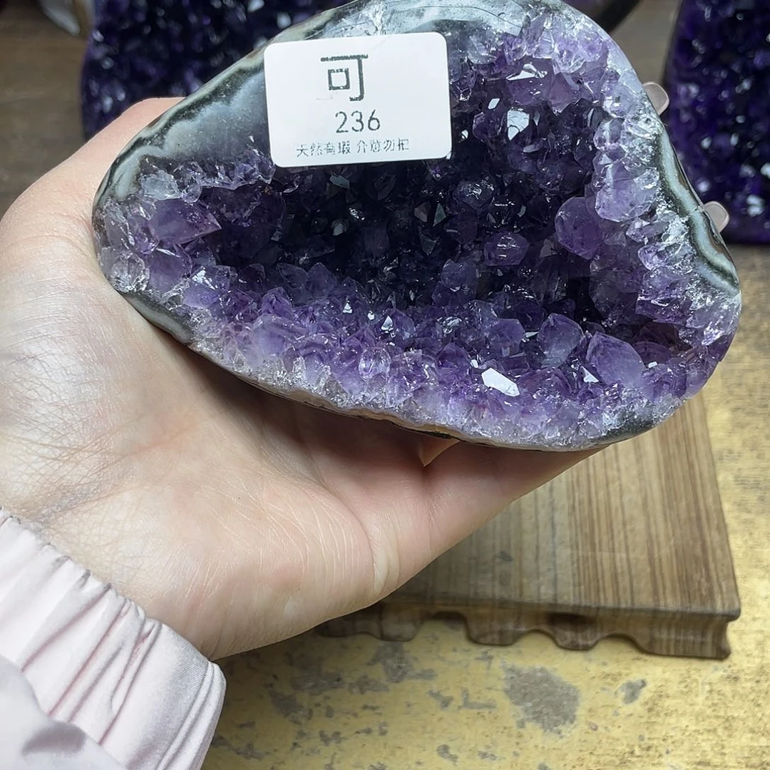 大型摆件（非配饰）未镶嵌紫晶