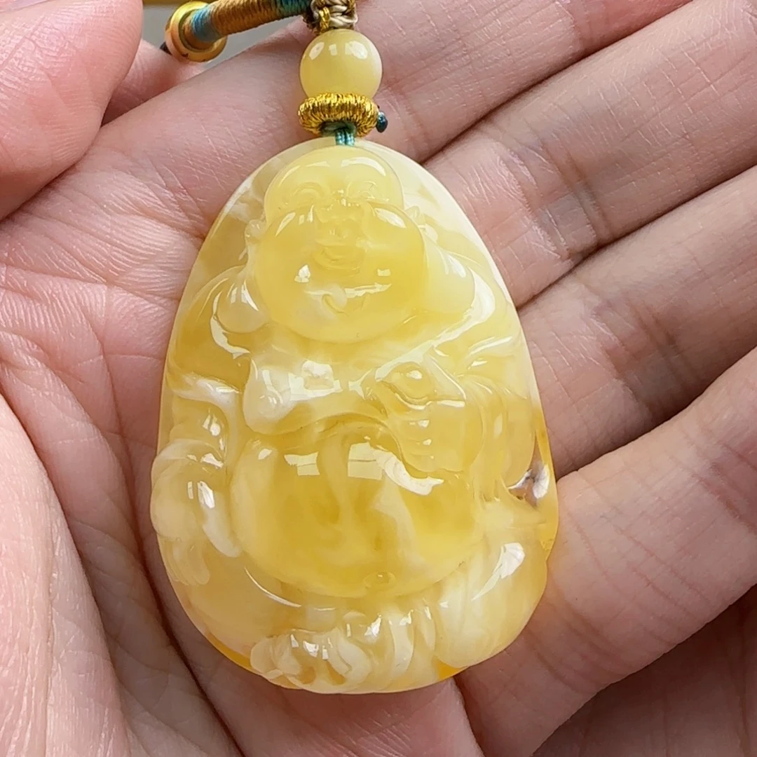 涛***子琥珀未镶嵌珠宝奇石