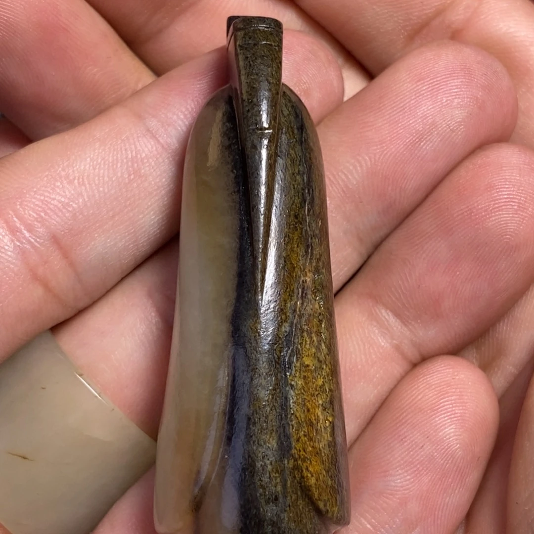 和田玉未镶嵌颈饰杨*智