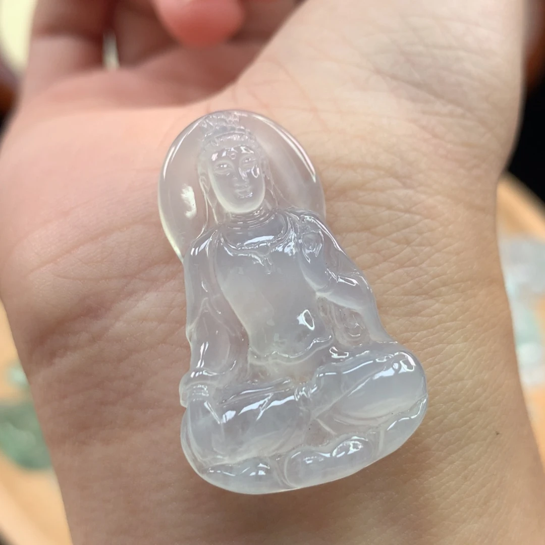 翡翠挂件未镶嵌素衣
